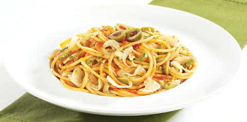 Olive Tapenade Spaghetti