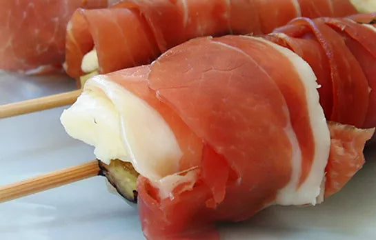 Heart of Palm wrapped with Prosciutto