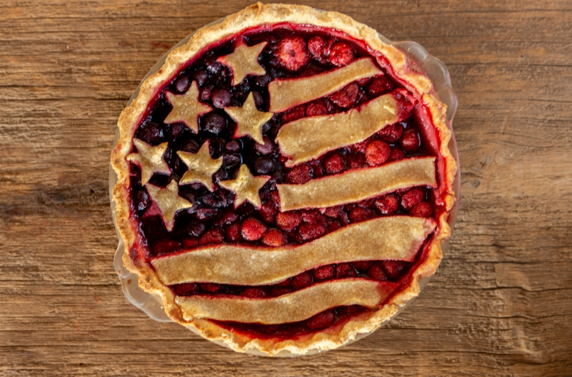 flag pie