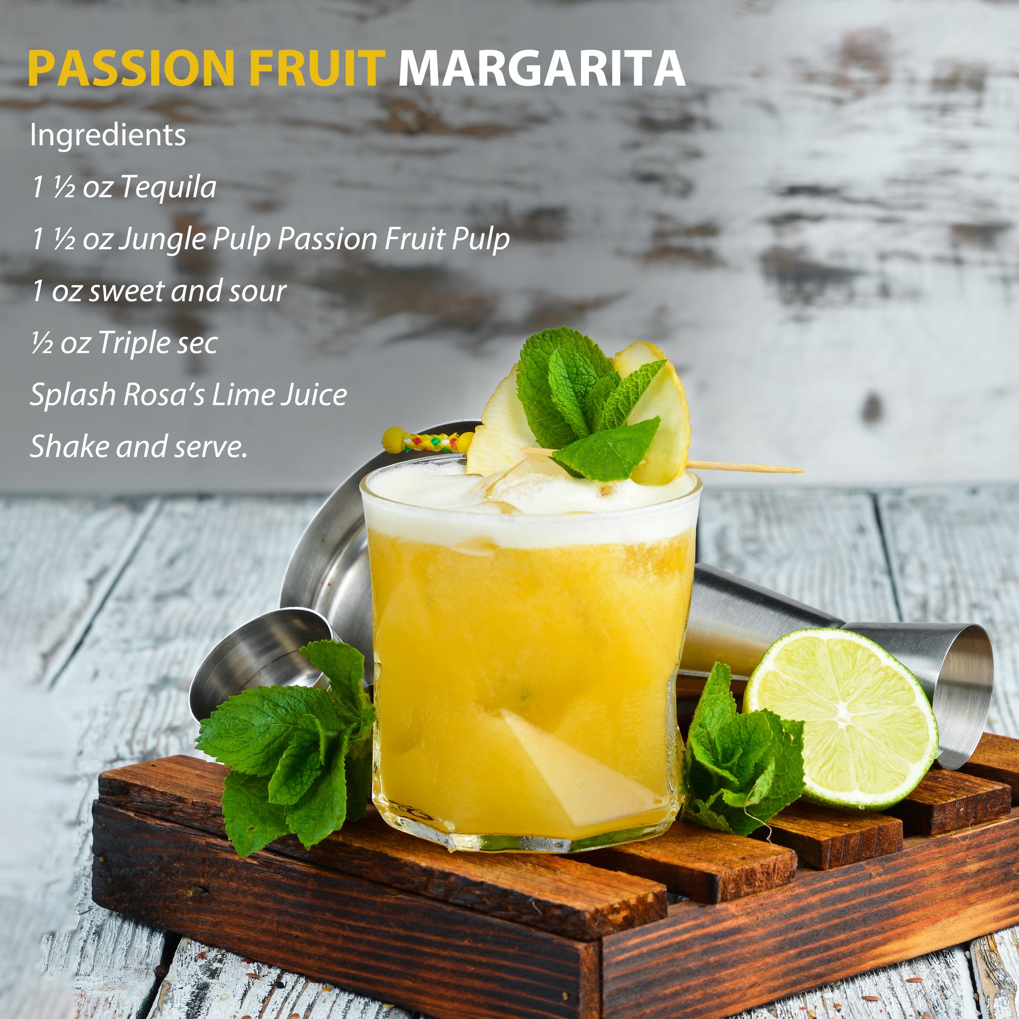 Passion Fruit Puree: 1kg – Pacific Gourmet